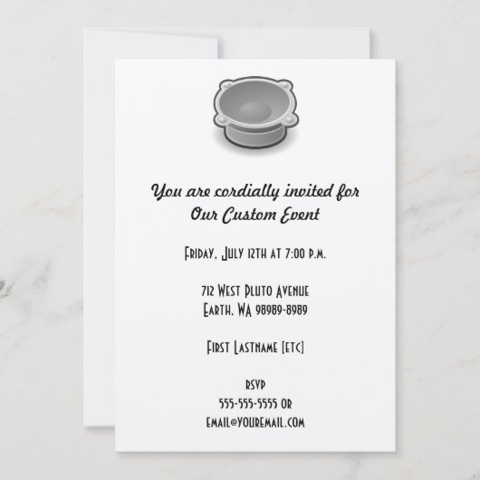 Klang Einladung (Vorderseite)