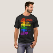 Klang Gay zählen mich in Lgbtq Keyboard und Piano T-Shirt (Vorne ganz)