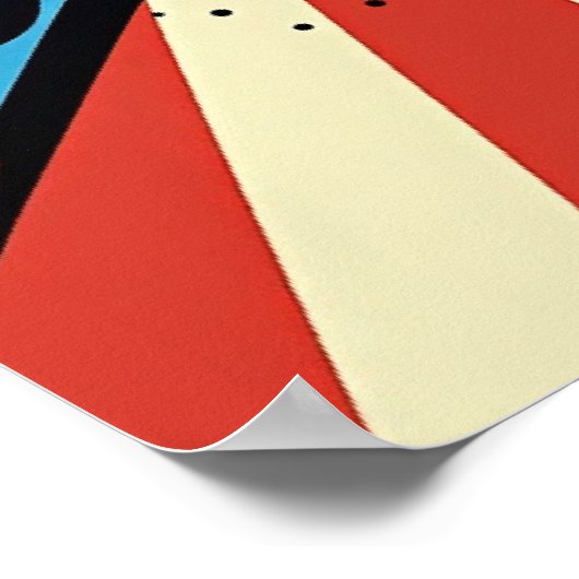 KLANG! Pop Art Echo Poster (Ecke)