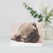 Klang schlafend postkarte (Stehend Vorderseite)