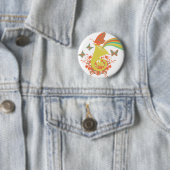 Klänge eines Hornvektordesigns Button (Beispiel)