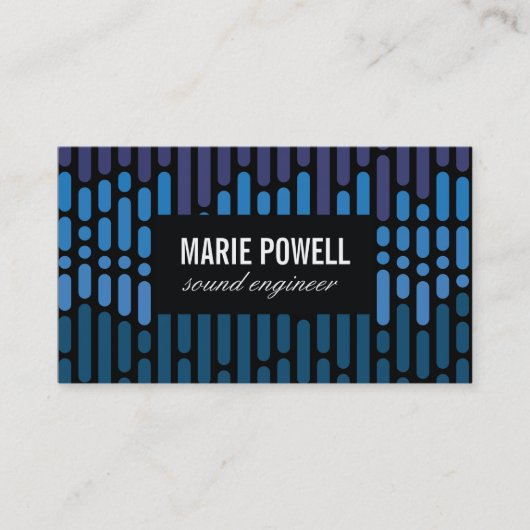 Klangmuster Visitenkarte (Vorderseite)