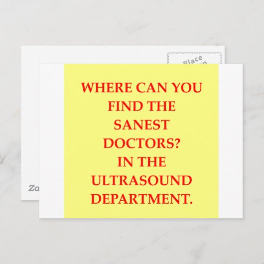 Klangwitz Postkarte (Vorne/Hinten)