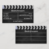 klap bioscoop visitenkarte (Vorne/Hinten)