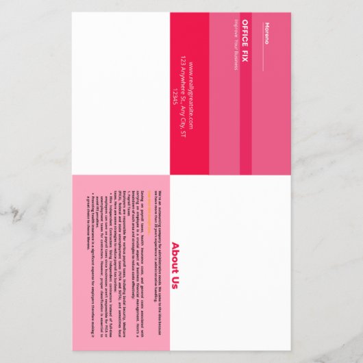 Klappbare Flyer (Vorne)