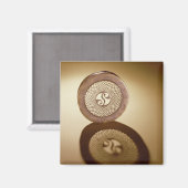 Klappdeckel aus Cornalaragh Magnet (Vorderseite/Rückseite)