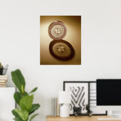 Klappdeckel aus Cornalaragh Poster (Heimbüro)
