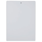 Klappe aus weißem Marmor Klemmbrett (Rückseite)