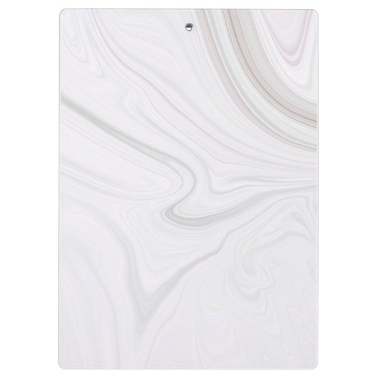 Klappe aus weißem Marmor Klemmbrett (Rückseite)