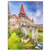 Klappe Burg Corvin Klemmbrett (Rückseite)
