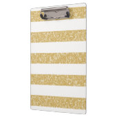 Klappe Glitzer-Look Strips Klemmbrett (Links)