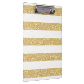 Klappe Glitzer-Look Strips Klemmbrett (Rechts)