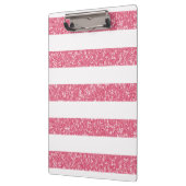 Klappe Glitzer-Look Strips Klemmbrett (Links)