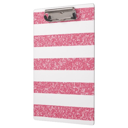 Klappe Glitzer-Look Strips Klemmbrett (Links)