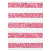 Klappe Glitzer-Look Strips Klemmbrett (Rückseite)