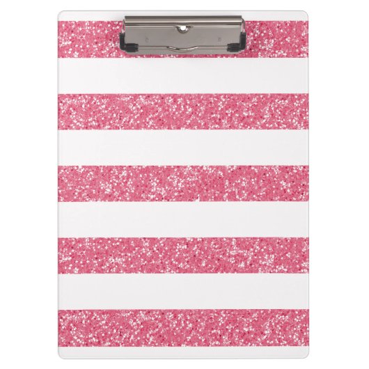 Klappe Glitzer-Look Strips Klemmbrett (Vorderseite)