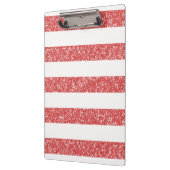 Klappe Glitzer-Look Strips Klemmbrett (Links)