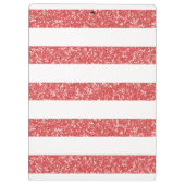 Klappe Glitzer-Look Strips Klemmbrett (Rückseite)