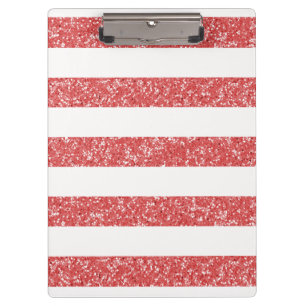 Klappe Glitzer-Look Strips Klemmbrett