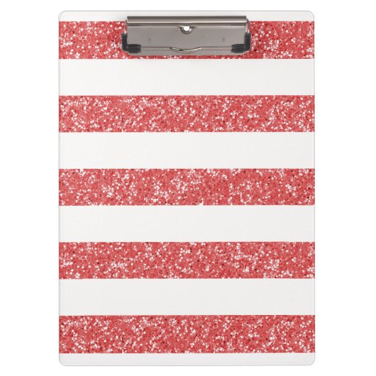 Klappe Glitzer-Look Strips Klemmbrett (Vorderseite)