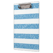 Klappe Glitzer-Look Strips Klemmbrett (Links)