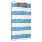 Klappe Glitzer-Look Strips Klemmbrett (Rechts)