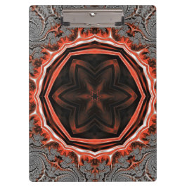 Klappe Kaleidoskop Flames Klemmbrett