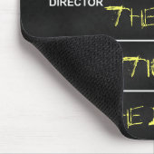 Klappe Kino Mousepad (Ecke)