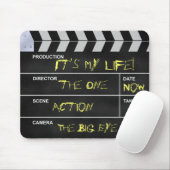Klappe Kino Mousepad (Mit Mouse)