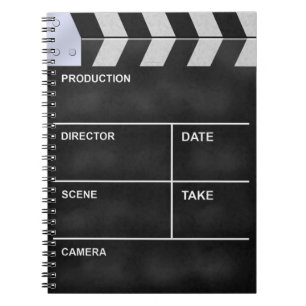 Klappe Kino Notizblock