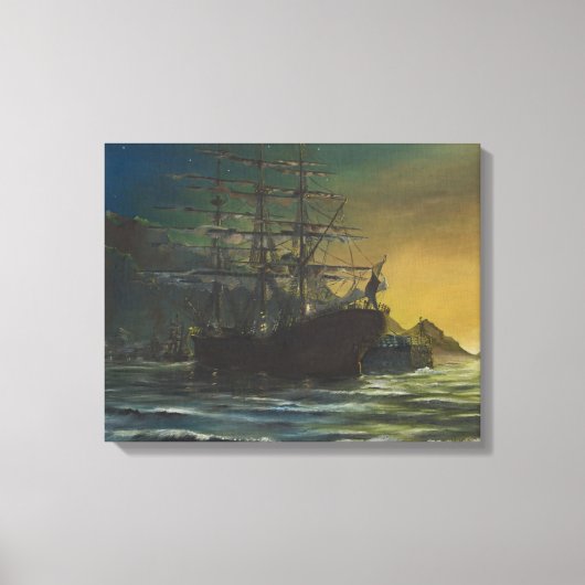 Klappe Leinwanddruck (Vorderseite)