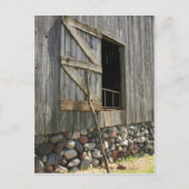 Klappe offene Barenttür Postkarte (Vorderseite)