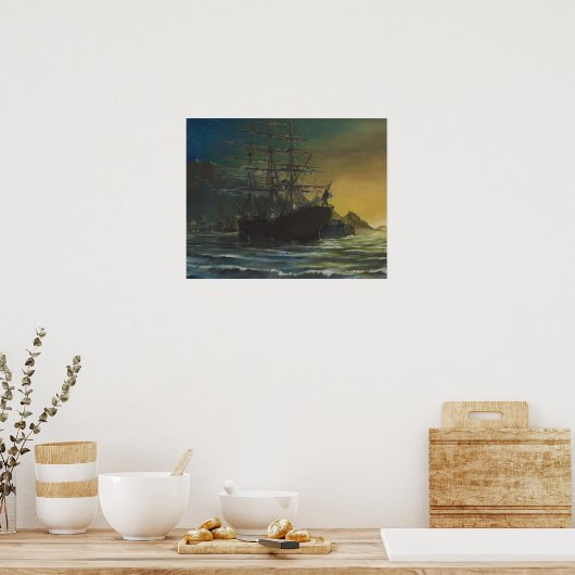 Klappe Poster (Küche)