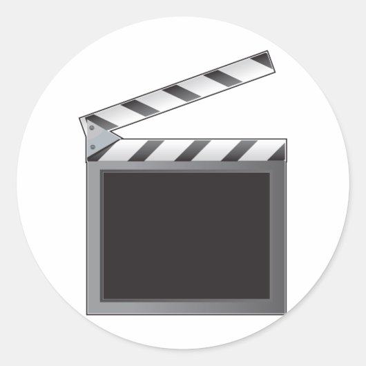 Klappe Runder Aufkleber (Vorderseite)