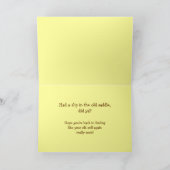 Klappe Sattelkarte - Western Karte (Innenseite)