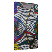 Klappe zur psychedelischen optischen Illusion Klemmbrett (Rechts)