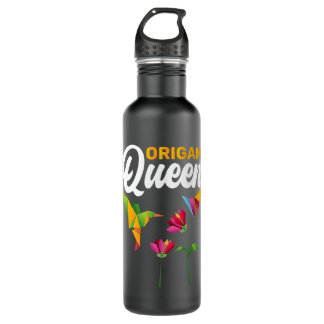 Klappen von Paper Origami Queen Edelstahlflasche
