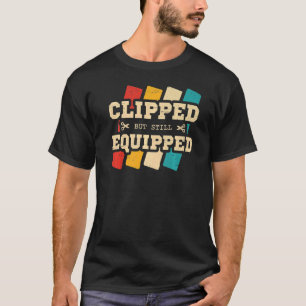 Klapper, aber immer noch ausgerüsteter Vasektomie T-Shirt