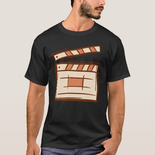 Klapperboard-Folie T-Shirt (Vorderseite)