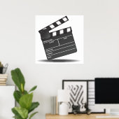 Klapperboard Poster (Heimbüro)