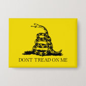 Klapperschlange-Gadsden-Flagge: Kämpfe, Widerstand Button (Vorderseite)