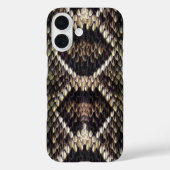 Klapperschlange Handy-Fall Case-Mate iPhone Hülle (Rückseite)