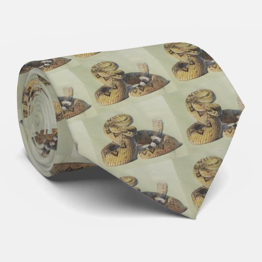 Klapperschlange Krawatte (Gerollt)