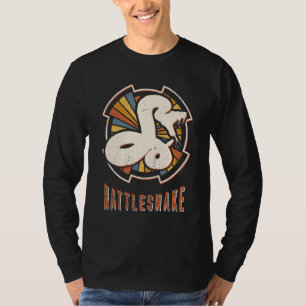 Klapperschlange Vintage Klassiker Retro Tierliebe T-Shirt