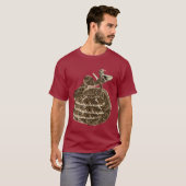 Klapperschlangen-Lächeln-T - Shirt (Vorne ganz)