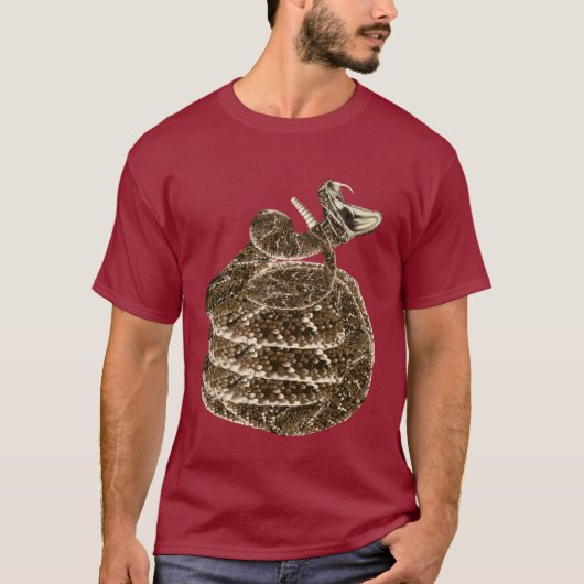Klapperschlangen-Lächeln-T - Shirt (Vorderseite)
