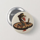 Klapperschlangenknopf Button (Vorne & Hinten)