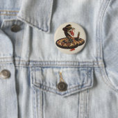 Klapperschlangenknopf Button (Beispiel)