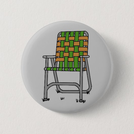 Klappgartenstuhl Button (Vorderseite)