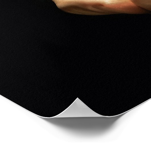 Klapphandschuhe, die Licht halten Poster (Ecke)